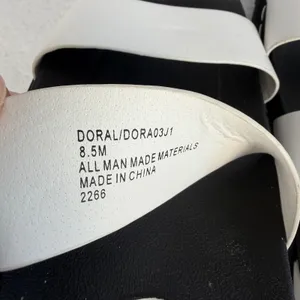 Madden‎ Girl Doral White Black Chunky Platform Strappy Sandals Women US 8.5 thumbnail 12