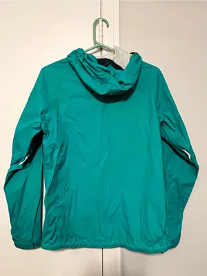 The North Face Steep Series Teal Hooded Full Zip Windbreaker Jacket S/P thumbnail 6