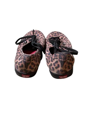 Vans Unisex Animal Print Lace Up Shoes Men 7 Women 8.5 thumbnail 4
