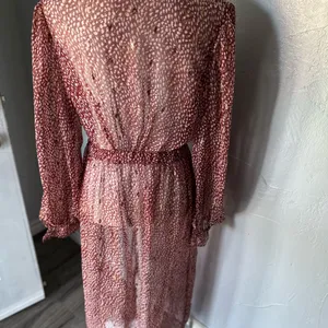 Express wine Lace cardigan thumbnail 5