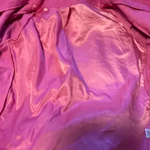 Cozy Casual Cozy Co. Alexandria Fleece Teddy Pea Coat Hot Pink Jacket thumbnail 4
