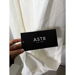 ASTR the Label Elvinia Dress White Off Shoulder Midi Pleated Bridal Bows thumbnail 8