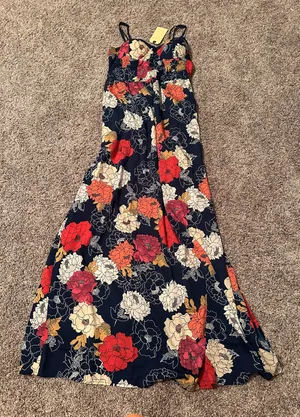 BOG Collection Floral Dress thumbnail 1