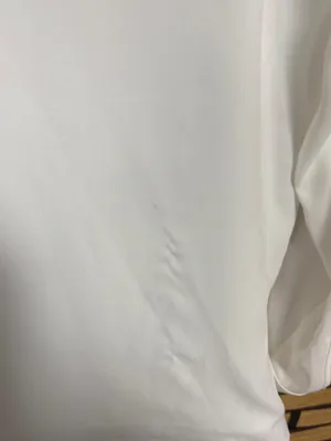 Tahari white blouse size XS thumbnail 5