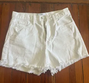 Just Black Denim white denim Shorts thumbnail 1