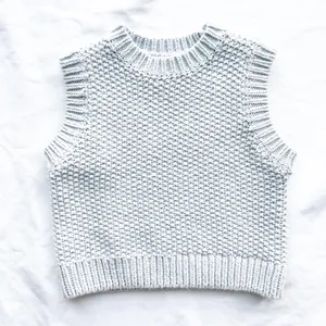 Hennes & Mauritz Chunky Knitted Sweater Vest Size Small thumbnail 3