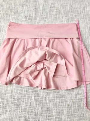 Victoria's Secret PINK x LoveShackFancy Foldover Mini Skirt 🎀 Size Small thumbnail 6
