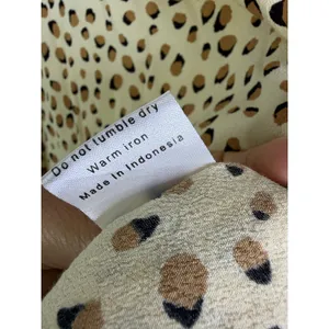 KIVARI Valentina Babydoll Mini Dress in Leopard Size XS thumbnail 5