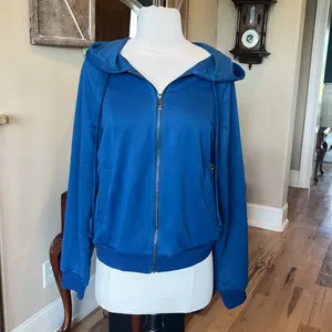 Matching Set Navy Blue Zip Hoodie Skort New thumbnail 7