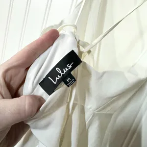 Lulus‎ Dress Women Size Medium White Mini Sleeveless Summer Party Open Back thumbnail 3