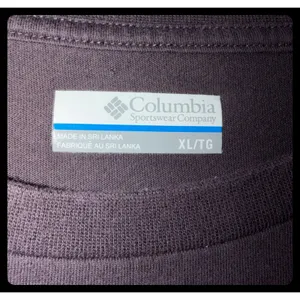 Columbia Long Sleeve Shirt Women XL Plum Graphic Tee Outdoor thumbnail 2
