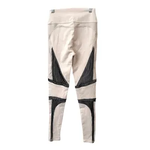 ALO YOGA‎ Electric Legging Bone/Black Small thumbnail 3