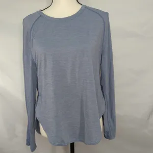 HALARA Long Sleeve High Low Curved Hem Sports‎ Top thumbnail 2