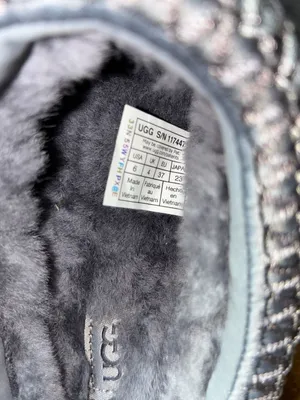UGG Tazz Platform Slippers in Dark Grey thumbnail 4