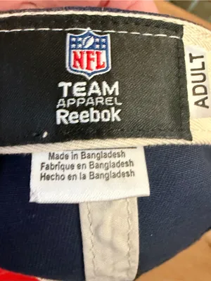 New England Patriots Reebok NFL Adjustable Hat Cap Adult One Size thumbnail 6