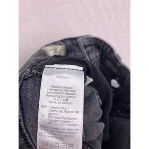 Madewell Curvy Perfect Vintage Straight Jean Womens 26 Gray Raw‎ Hem Denim thumbnail 4
