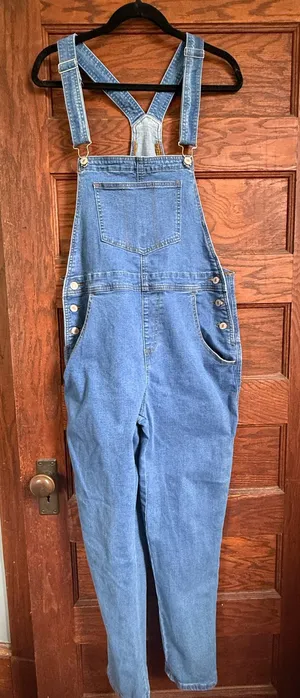 Overalls blue jean Size M thumbnail 1