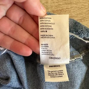 Free People Denim Paper Bag Skirt thumbnail 9