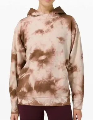 Lululemon All Yours Hoodie Women’s‎ Size 4 Earth Dye Clay Pullover Casual thumbnail 1