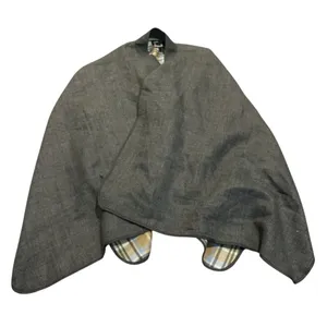 LANDS’ END gray cape thumbnail 1
