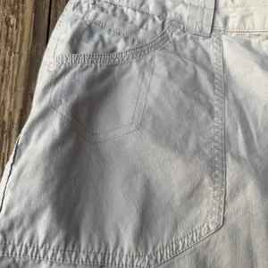 Columbia Women's Beige Hiking Cotton Shorts Lightweight Size 14 thumbnail 2