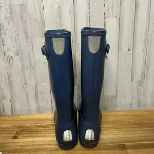 Hunter‎ Women's Original Tall Rain Boots Navy Blue Size 5 thumbnail 5