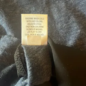 Converse One Star Black Blue Colorblock Long Sleeve Top Small Skate‎ Grunge Emo thumbnail 6