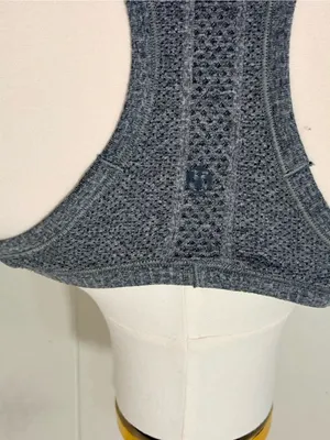 Lululemon Swiftly Tech Racerback Tank Top Gray Size 8 Seamless Running Athletic thumbnail 5