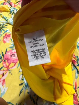 Lulus NWT tropic wonder yellow Floral Tie-Shoulder Midi Dress small thumbnail 9