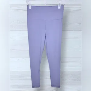 YOGALICIOUS Women’s High Waist Lavender Activewear Yoga Leggings thumbnail 2