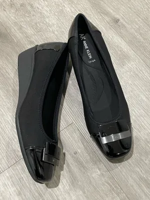 Anne Klein Black Flats thumbnail 2