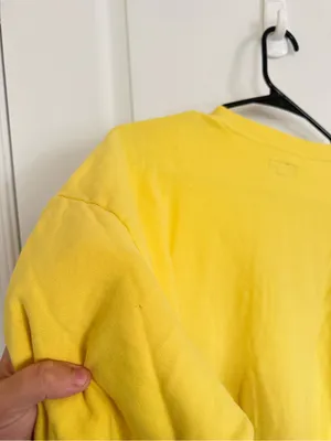 Mother The Drop Square Sweatshirt Yellow Smiley thumbnail 8
