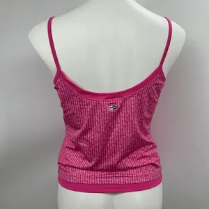 Adidas pink spaghetti strap Climacool athletic tank thumbnail 6