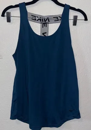 Nike Women's Blue and Navy Vest thumbnail 1