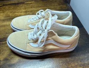 Vans‎ Yellow Sneakers Women Size 5.5 thumbnail 1