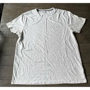 Old Navy Women's White Blue Anchors Soft Wash Short Sleeve Tee Size‎ XL thumbnail 1