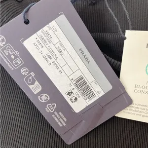 PRADA logo cropped tank top thumbnail 9