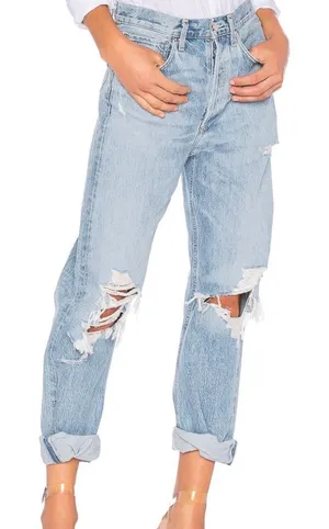 Agolde 90’s Mid Rise Straight Jeans thumbnail 1