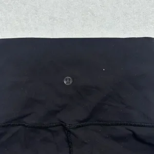 Lululemon Women’s Crop Leggings Size 4 Black High Rise Athletic Yoga Pants thumbnail 3