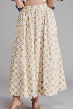 Anthropologie Maxi skirt nwt medium thumbnail 1