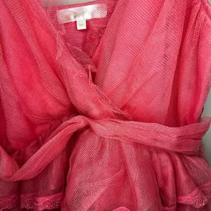 LoveShackfancy Pink Tulle Ruffled ZoRina Lace Trim Mesh Mesh Dress 00 thumbnail 4