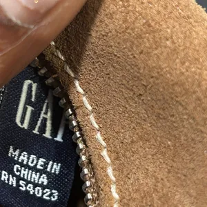 GAP Brown Suede Clutch with Wristlet thumbnail 9