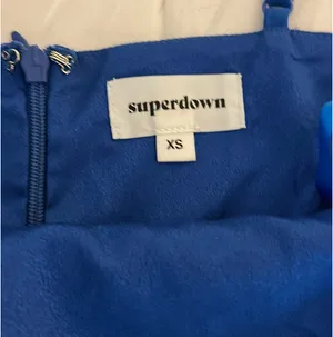 Love this Superdown royal blue mini dress XS! thumbnail 2