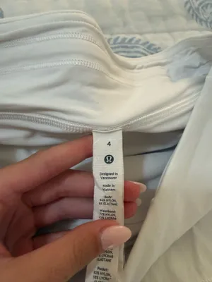 Lululemon Pace Rival Skirt White thumbnail 5