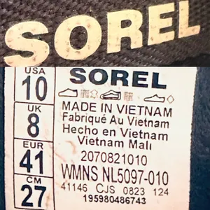 Sorel Women's Kinetic Impact II Wonder Lace Sneaker Shoes Black/Sea Salt thumbnail 15