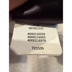 The North Face Womens Large Grid Fleece Jacket White Blue Full Zip Outdoor thumbnail 14