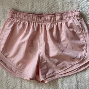 Nike Pink Running Shorts – Women’s Dri-Fit Athletic Shorts. Size Large thumbnail 1