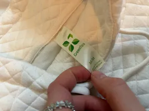 Green tea white hoodie thumbnail 5