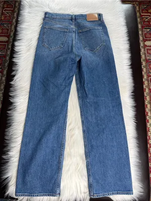 Aritzia Denim Forum The Arlo High Rise Straight Jeans thumbnail 8