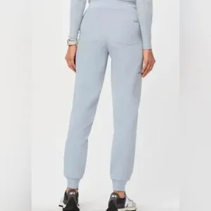 Figs Zamora High Waisted Dusty Blue Joggers Scrub Pants Womens XXL Tall Nurse thumbnail 11